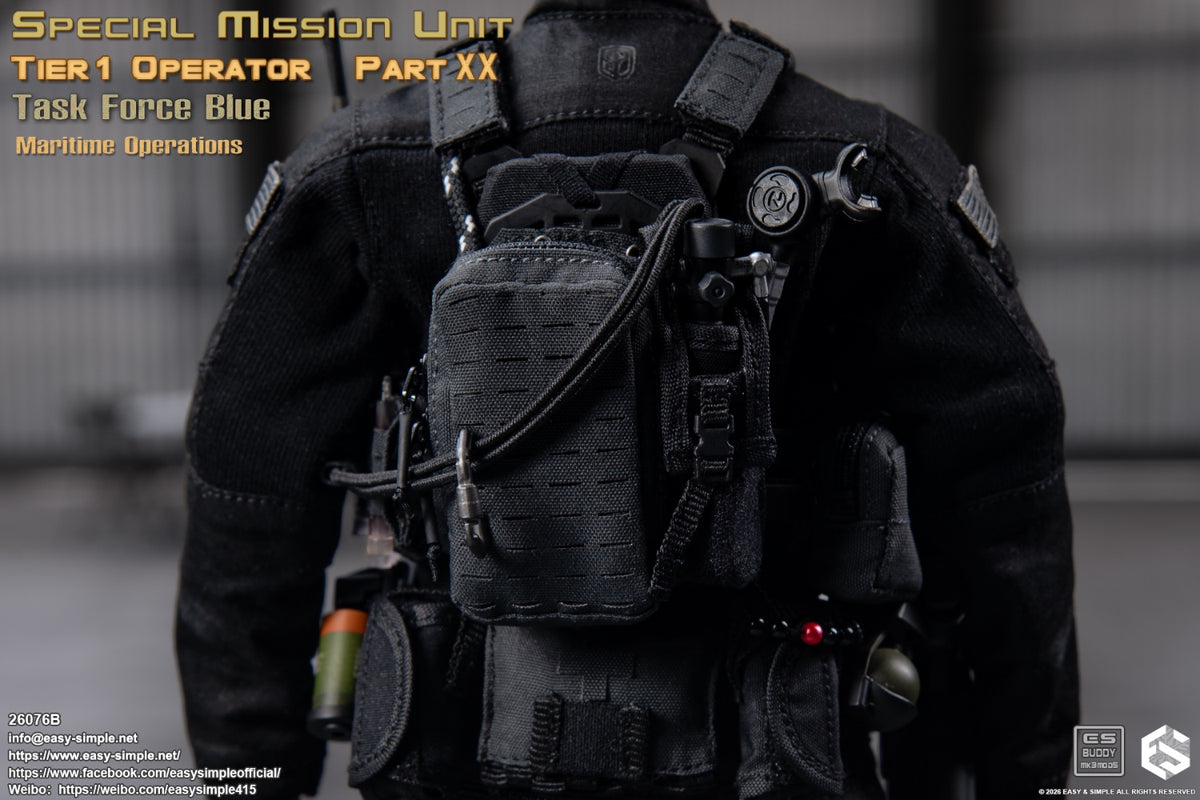 Preventa Easy&Simple 26076B 1/6 Special Mission Unit Tier1 Operator figura de acción