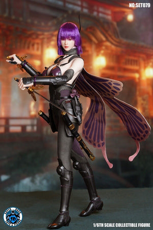 SUPER DUCK SET079 1/6 Sexy Female Ninja Clothes &amp; Head Sculpt Accessories