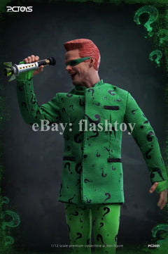Preventa PCTOYS PC2601 1/12 Forever Riddler Carrey figura de acción masculina de colección