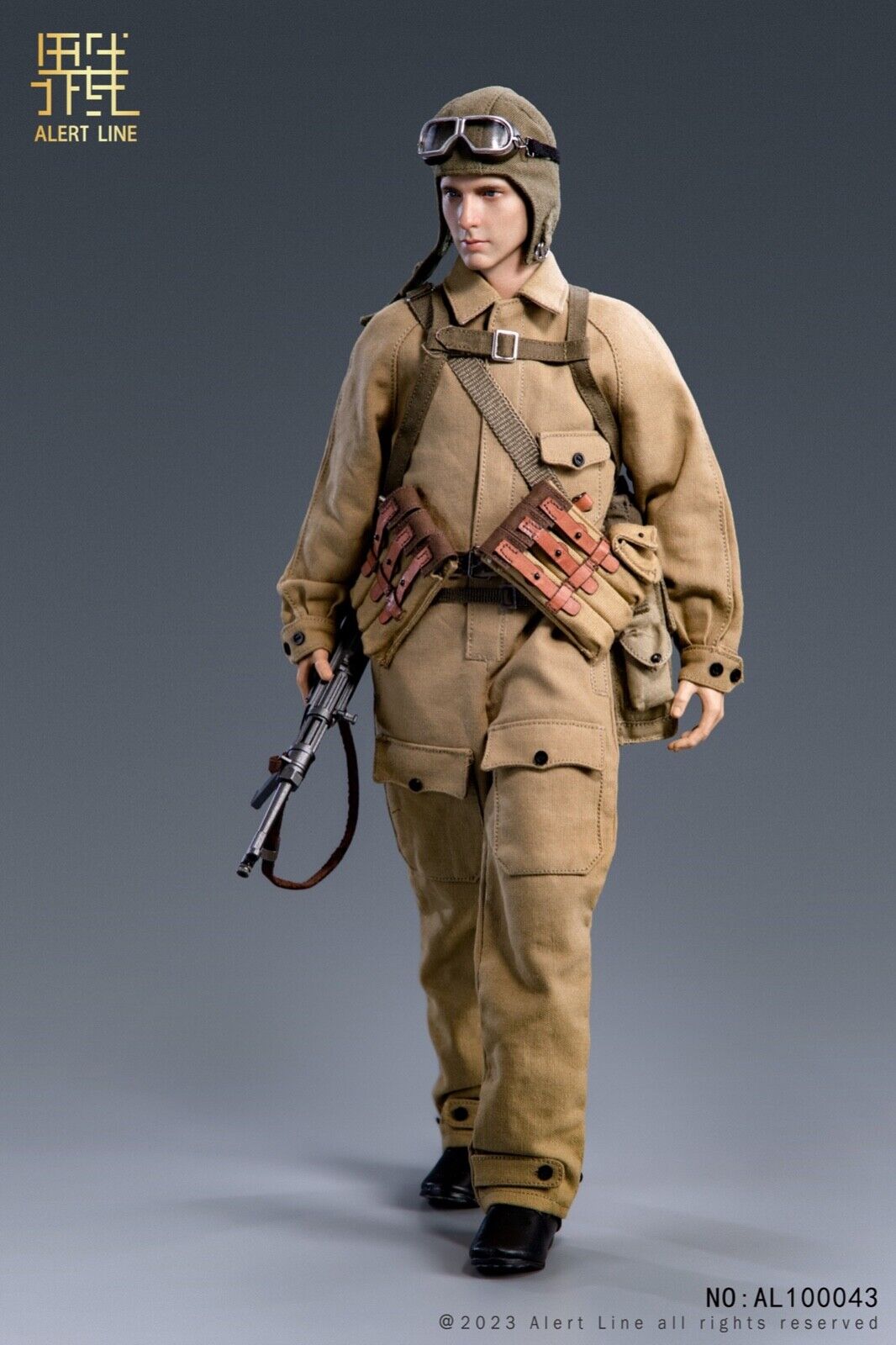 ALERT LINE AL100043 1/6 WWII Soviet Airborne Forces 12" Action Figure Model Toy