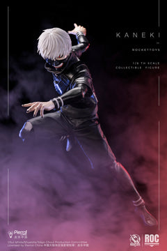 Preventa RocketToys ROC-025 1/6 Tokyo Ghoul Kaneki Ken figura de acción Battle Suit