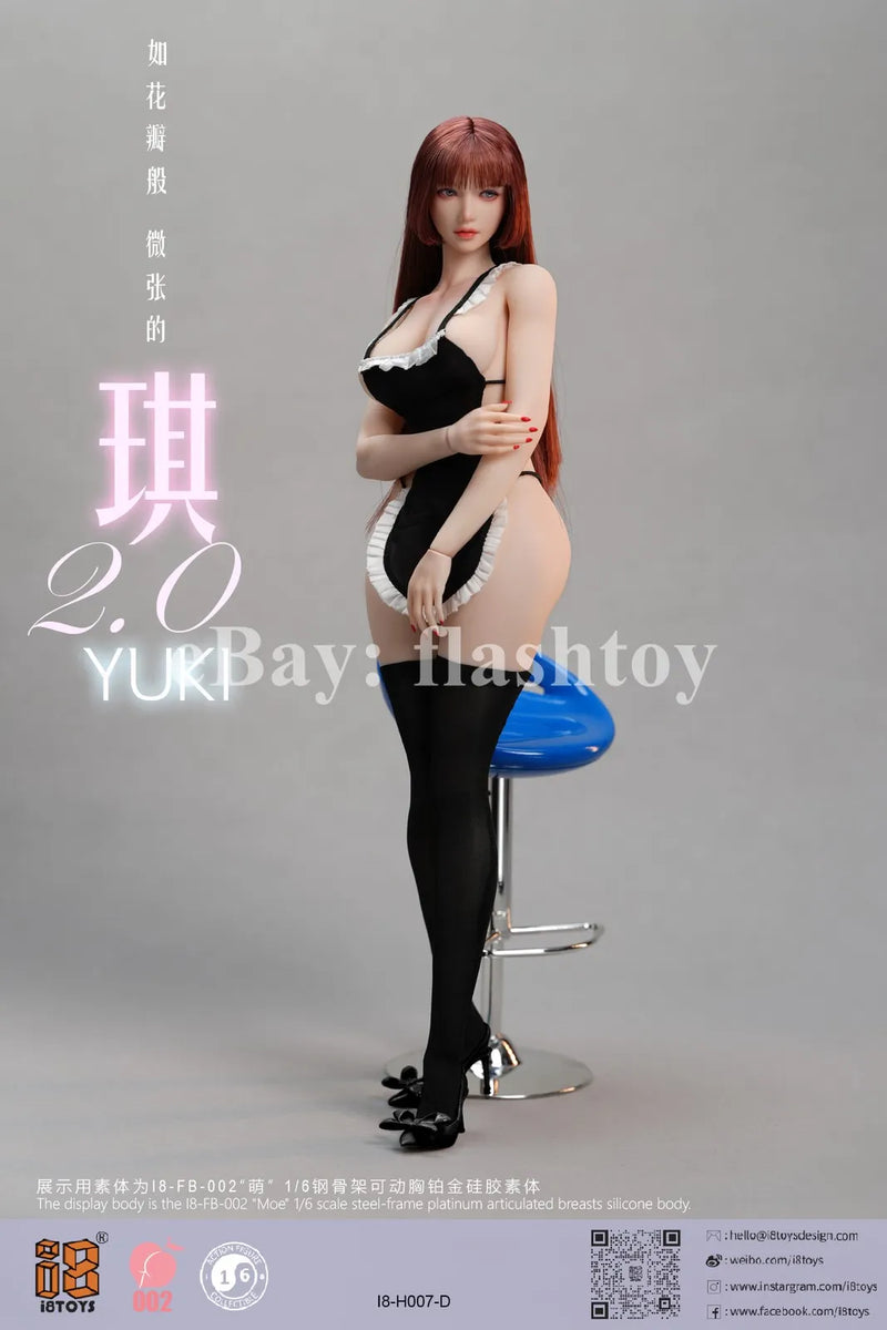 Presale I8TOYS I8-H007D 1/6 YUKI Collectible Female Action Figure Model Toy