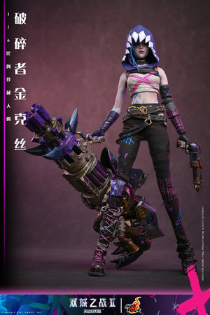 Presale Hot Toys TMS183 1/6 Arcane Fractured Jinx Female Action Figure Model Toy