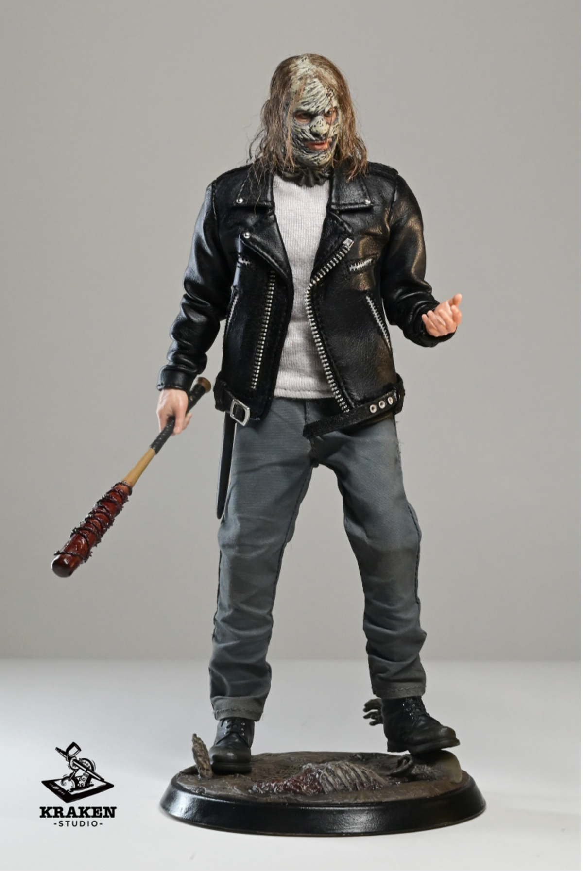 Kraken Studio 1/12 The Whisperers Negan 6" Collectible Male Action Figure Model