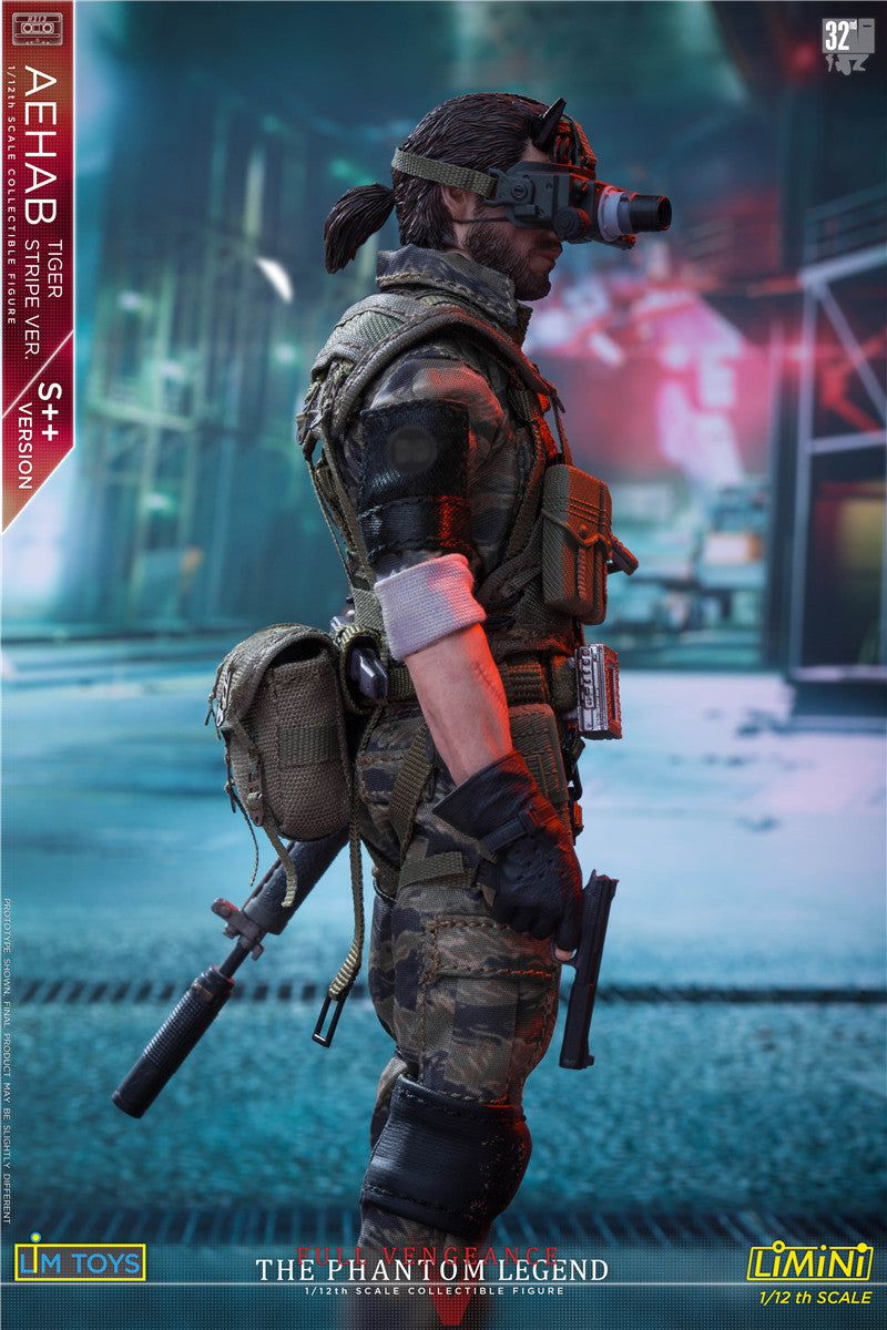 Presale LIMTOYS 1/12 Solid Snake Ishmel 6" Male Action Figure Model Toy S++ Ver.