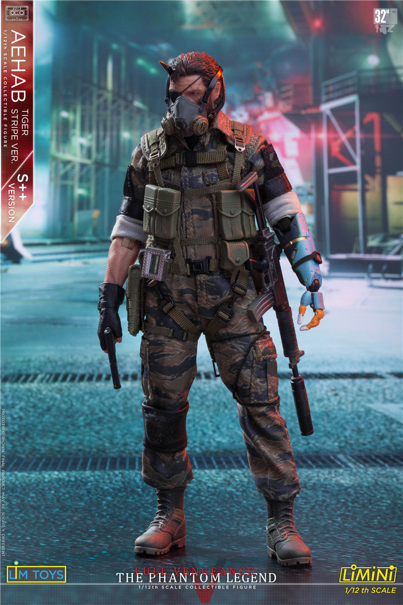 Presale LIMTOYS 1/12 Solid Snake Ishmel 6" Male Action Figure Model Toy S++ Ver.