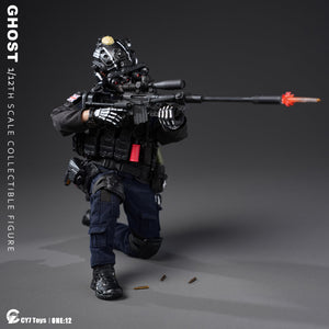 Presale CY7 Toys 1/12 Night Ghost 6" Collectible Action Figure Model Toy Soldier